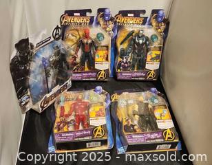 MaxSold Auction: Marvel Avengers infinity war spider man iron man thor.... - Toronto (Ontario, Canada) SELLER MANAGED Reseller Online Auction - Falstaff Avenue (CONDO)
