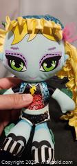 MaxSold Auction: Monster High Lagoona Blue + Frankie Stein Freaky Fabulous 10" Plush Rag Doll  - Toronto (Ontario, Canada) SELLER MANAGED Reseller Online Auction - Falstaff Avenue (CONDO)
