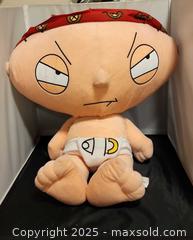 MaxSold Auction:  Nanco 2005 Stewie Griffin vintage Family Guy Diaper Karate Stuffed Doll About 19". - Toronto (Ontario, Canada) SELLER MANAGED Reseller Online Auction - Falstaff Avenue (CONDO)
