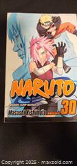 MaxSold Auction: Naruto vol 30 Manga Shonen jump - Toronto (Ontario, Canada) SELLER MANAGED Reseller Online Auction - Falstaff Avenue (CONDO)