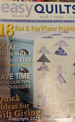 MaxSold Auction: Quilts quilt Magic Stack-N-Whack, Whackier, Fat Quarter, Stripples, Pinwheel, - Toronto (Ontario, Canada) SELLER MANAGED Reseller Online Auction - Falstaff Avenue (CONDO)