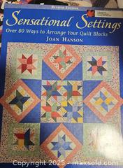 MaxSold Auction: Quilts quilt Magic Stack-N-Whack, Whackier, Fat Quarter, Stripples, Pinwheel, - Toronto (Ontario, Canada) SELLER MANAGED Reseller Online Auction - Falstaff Avenue (CONDO)