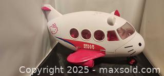MaxSold Auction: Sanrio Hello Kitty Airplane Play set Pink And White - Toronto (Ontario, Canada) SELLER MANAGED Reseller Online Auction - Falstaff Avenue (CONDO)
