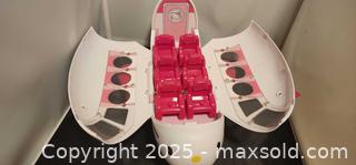 MaxSold Auction: Sanrio Hello Kitty Airplane Play set Pink And White - Toronto (Ontario, Canada) SELLER MANAGED Reseller Online Auction - Falstaff Avenue (CONDO)