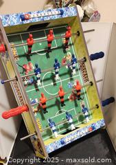 MaxSold Auction: Sonic The Hedgehog fooseball table top **NO ball - Toronto (Ontario, Canada) SELLER MANAGED Reseller Online Auction - Falstaff Avenue (CONDO)