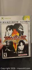 MaxSold Auction: Soul calibur 2 - Xbox original game  - Toronto (Ontario, Canada) SELLER MANAGED Reseller Online Auction - Falstaff Avenue (CONDO)