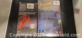MaxSold Auction: Spiderman vs daredevil + neogenic nightmare vhs lot - Toronto (Ontario, Canada) SELLER MANAGED Reseller Online Auction - Falstaff Avenue (CONDO)
