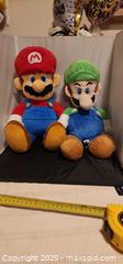MaxSold Auction: Super Mario & Luigi Nintendo plush  - Toronto (Ontario, Canada) SELLER MANAGED Reseller Online Auction - Falstaff Avenue (CONDO)
