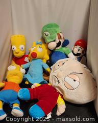 MaxSold Auction: Super Mario, luigi, Stewie family guy, Bart and Maggie simspons - Toronto (Ontario, Canada) SELLER MANAGED Reseller Online Auction - Falstaff Avenue (CONDO)