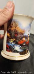 MaxSold Auction: Thomas kinkade + train locomotive mug titled France 1861 - Toronto (Ontario, Canada) SELLER MANAGED Reseller Online Auction - Falstaff Avenue (CONDO)