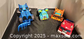 MaxSold Auction: Transformers robots Rescue lot of 4 figures  - Toronto (Ontario, Canada) SELLER MANAGED Reseller Online Auction - Falstaff Avenue (CONDO)