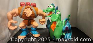 MaxSold Auction: Vtg Fisher Price 90s Giant Ogre, Two Headed Dragon  - Toronto (Ontario, Canada) SELLER MANAGED Reseller Online Auction - Falstaff Avenue (CONDO)