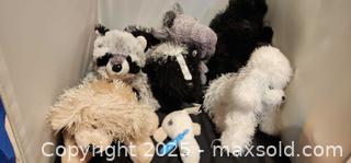 MaxSold Auction: Webkinz plush: Golden, white Black poodles, Raccoon, skunk, Horse, Terrier  - Toronto (Ontario, Canada) SELLER MANAGED Reseller Online Auction - Falstaff Avenue (CONDO)