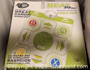 MaxSold Auction: Xbox 360 Dance Dancing Mad Catz Beat Pad Mat Universe - Toronto (Ontario, Canada) SELLER MANAGED Reseller Online Auction - Falstaff Avenue (CONDO)