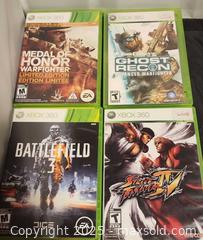 MaxSold Auction: Xbox 360 games lot shooters & fighter - Toronto (Ontario, Canada) SELLER MANAGED Reseller Online Auction - Falstaff Avenue (CONDO)