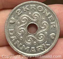 MaxSold Auction: 2 KRONER DANMARK COIN - Kingston (Ontario, Canada) SELLER MANAGED Downsizing Online Auction - Crossfield Avenue