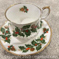 MaxSold Auction: BONE CHINA ENGLAND QUEENS CUP WITH ROSINA SAUCER SET - Kingston (Ontario, Canada) SELLER MANAGED Downsizing Online Auction - Crossfield Avenue