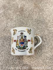 MaxSold Auction: Vintage Canada 1867 Centennial 1967 cup MADE IN WEST GERMANY - Kingston (Ontario, Canada) SELLER MANAGED Downsizing Online Auction - Crossfield Avenue