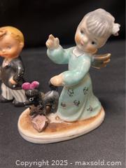 MaxSold Auction: Vintage Porcelain Figurine Lot – Children & Angel Figurines, Hand-Painted Decorative Collectibles - Campbell (California, USA) SELLER MANAGED Downsizing Online Auction - Dell Avenue