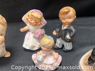 MaxSold Auction: Vintage Porcelain Figurine Lot – Children & Angel Figurines, Hand-Painted Decorative Collectibles - Campbell (California, USA) SELLER MANAGED Downsizing Online Auction - Dell Avenue