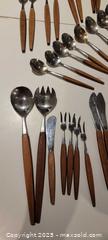 MaxSold Auction: Helle Norway teak cutlery  grp2 - Toronto (Ontario, Canada) SELLER MANAGED Downsizing Online Auction - Stibbard Avenue
