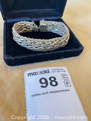 MaxSold Auction: 14K Yellow Gold Woven Multi-Strand Bracelet B - Los Angeles (California, USA) Estate Sale Online Auction - La Castana Drive