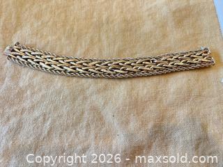 MaxSold Auction: 14K Yellow Gold Woven Multi-Strand Bracelet B - Los Angeles (California, USA) Estate Sale Online Auction - La Castana Drive