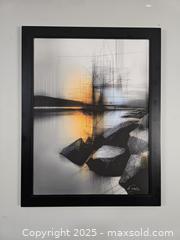 MaxSold Auction: Elena Vaisman – “Boundless Joy” – Original Mixed Media on Textured Art Paper – 18" x 24" (2025) - Brantford (Ontario, Canada) SELLER MANAGED Downsizing Online Auction - Harriett Street