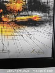 MaxSold Auction: Elena Vaisman – “City in Motion” – Original Mixed Media on Textured Art Paper – 18" x 24" (2025) - Brantford (Ontario, Canada) SELLER MANAGED Downsizing Online Auction - Harriett Street