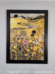 MaxSold Auction: Elena Vaisman – “Fields of Sunshine” – Original Mixed Media on Textured Art Paper – 18&#34; x 24&#34; (2025) - Brantford (Ontario, Canada) SELLER MANAGED Downsizing Online Auction - Harriett Street