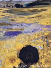 MaxSold Auction: Elena Vaisman – “Fields of Sunshine” – Original Mixed Media on Textured Art Paper – 18&#34; x 24&#34; (2025) - Brantford (Ontario, Canada) SELLER MANAGED Downsizing Online Auction - Harriett Street