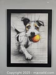 MaxSold Auction: Elena Vaisman – “Joy in Motion” – Original Mixed Media on Textured Art Paper – 18" x 24" (2025) - Brantford (Ontario, Canada) SELLER MANAGED Downsizing Online Auction - Harriett Street