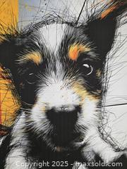 MaxSold Auction: Elena Vaisman – “Run to Happiness” – Original Mixed Media on Textured Art Paper – 18" x 24" (2025) - Brantford (Ontario, Canada) SELLER MANAGED Downsizing Online Auction - Harriett Street