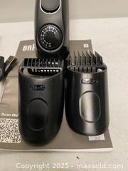 MaxSold Auction: Braun Rechargeable Beard & Hair Trimmer Kit w/ Guards, Case & Manual  - Vancouver (British Columbia, Canada) SELLER MANAGED Reseller Online Auction - East 7th Avenue (STORAGE)