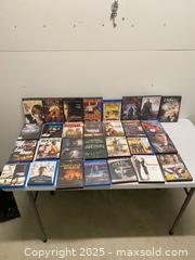 MaxSold Auction: DVD & Blu-ray Movie Lot – Action, Thriller, Horror & Drama - Vancouver (British Columbia, Canada) SELLER MANAGED Reseller Online Auction - East 7th Avenue (STORAGE)