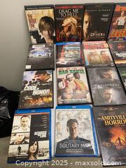MaxSold Auction: DVD & Blu-ray Movie Lot – Action, Thriller, Horror & Drama - Vancouver (British Columbia, Canada) SELLER MANAGED Reseller Online Auction - East 7th Avenue (STORAGE)