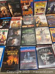 MaxSold Auction: DVD & Blu-ray Movie Lot – Action, Thriller, Horror & Drama - Vancouver (British Columbia, Canada) SELLER MANAGED Reseller Online Auction - East 7th Avenue (STORAGE)