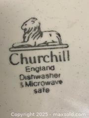 MaxSold Auction: Large Mixed Kitchen Lot: Cutting Utensil, Farberware Block, Churchill Plates & More - Vancouver (British Columbia, Canada) SELLER MANAGED Reseller Online Auction - East 7th Avenue (STORAGE)