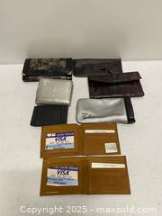 MaxSold Auction: Lot of Vintage Leather Wallets, Coin Purses & Ray-Ban Case (1970s–1990s) - Vancouver (British Columbia, Canada) SELLER MANAGED Reseller Online Auction - East 7th Avenue (STORAGE)