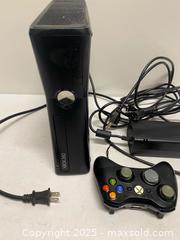 MaxSold Auction: Microsoft Xbox 360 S Console with Controller & Power Supply - Vancouver (British Columbia, Canada) SELLER MANAGED Reseller Online Auction - East 7th Avenue (STORAGE)