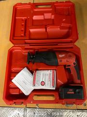 MaxSold Auction: Milwaukee Heavy-Duty 18V Cordless Sawzall Hatchet Reciprocating Saw – Model 6514-20 - Vancouver (British Columbia, Canada) SELLER MANAGED Reseller Online Auction - East 7th Avenue (STORAGE)