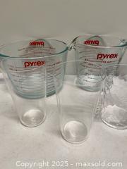 MaxSold Auction: Mixed Glassware Lot – Pyrex Measuring Cups, Beer & Wine Glasses - Vancouver (British Columbia, Canada) SELLER MANAGED Reseller Online Auction - East 7th Avenue (STORAGE)