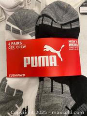 MaxSold Auction: Mixed New Retail Lot – Puma Socks, Diabetic Socks, Grooming Tools & Soaps - Vancouver (British Columbia, Canada) SELLER MANAGED Reseller Online Auction - East 7th Avenue (STORAGE)