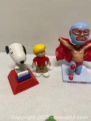 MaxSold Auction: Mixed Pop Culture Toy Figures Lot – Snoopy, Nacho Libre, Groot, Yoshi & More (2000s–2010s) - Vancouver (British Columbia, Canada) SELLER MANAGED Reseller Online Auction - East 7th Avenue (STORAGE)