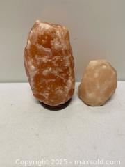 MaxSold Auction: Pair of Natural Himalayan Salt Tea Light Lamps - Vancouver (British Columbia, Canada) SELLER MANAGED Reseller Online Auction - East 7th Avenue (STORAGE)