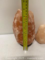 MaxSold Auction: Pair of Natural Himalayan Salt Tea Light Lamps - Vancouver (British Columbia, Canada) SELLER MANAGED Reseller Online Auction - East 7th Avenue (STORAGE)