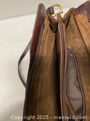 MaxSold Auction: Vintage Genuine Eel Skin Leather Shoulder Bag – Brown/Black - Vancouver (British Columbia, Canada) SELLER MANAGED Reseller Online Auction - East 7th Avenue (STORAGE)