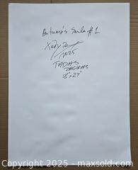 MaxSold Auction: Autumn's Smile I  - Original Mixed Media still life, 24" x 18" by Tadas Zaicikas (TedyZet) - Toronto (Ontario, Canada) SELLER MANAGED Downsizing Online Auction - Harbord Street