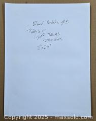 MaxSold Auction: Blood Petals III - Original Mixed Media Floral Painting, 24" x 18" by Tadas Zaicikas (TedyZet) - Toronto (Ontario, Canada) SELLER MANAGED Downsizing Online Auction - Harbord Street