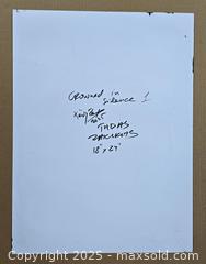 MaxSold Auction: Crowned in Silence - Original Mixed Media still life, 24"x18” by Tadas Zaicikas (TedyZet) - Toronto (Ontario, Canada) SELLER MANAGED Downsizing Online Auction - Harbord Street